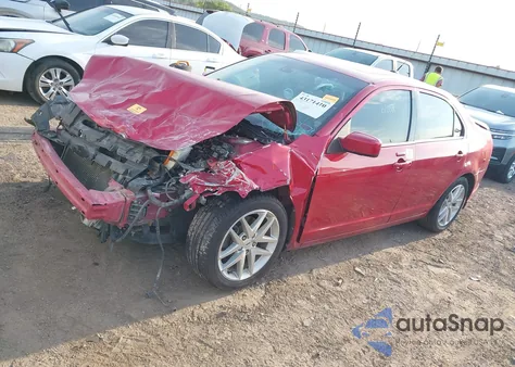 2012 Ford Fusion Sel из США, поврежденный, VIN 3FAHP0JA5CR377228